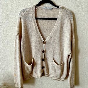Zara Sweater Button front